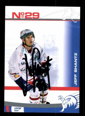 Jeff Shantz Autogrammkarte Adler Mannheim Original Signiert + A 222216