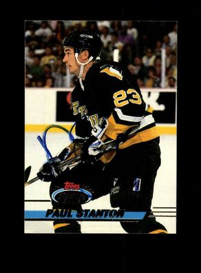 Paul Stanton NHL USA Autogrammkarte Original Signiert + A 222547