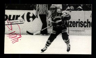 Unbekannt Eishockey Original Signiert + A 222619