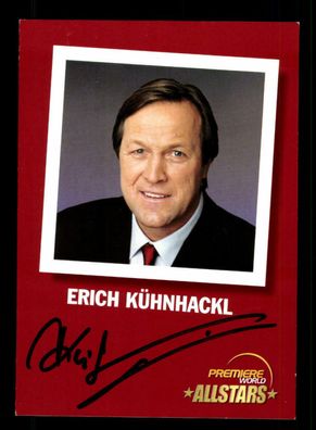 Erich Kühnhackl Eishockey Nationalspieler Original Signiert + A 222264