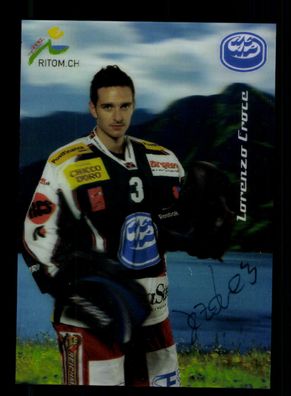 Lorenzo Croce HC Ambri Autogrammkarte Original Signiert Eishockey + A 222392