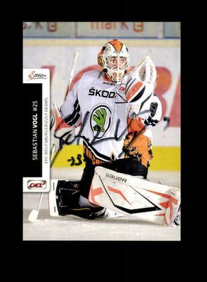 Sebastian Vogl EHC Wolfsburg Grizzly Adams Original Signiert + A 222446