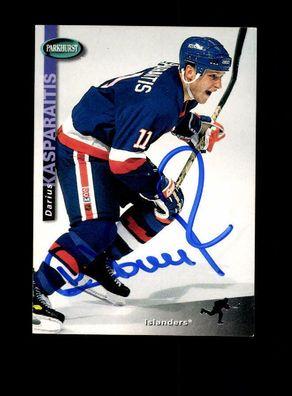 Darius Kasparaitis NHL USA Autogrammkarte Original Signiert + A 222533