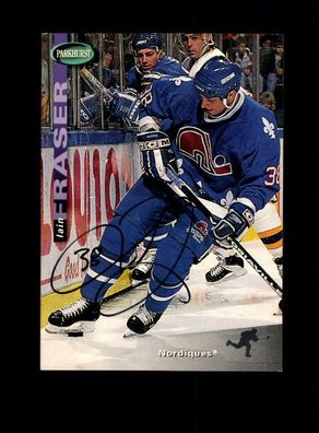 Iain Fraser NHL USA Autogrammkarte Original Signiert + A 222554