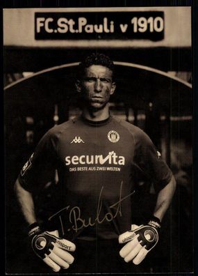 Tihomir Bulat Autogrammkarte FC St. Pauli 2001/02 Original Signiert + A 78989