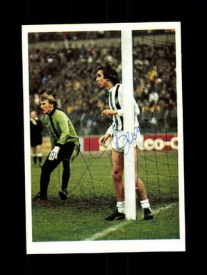 Dietmar Danner Werder Bremen 1974-75 Bergmann Sammelbild Original Signiert