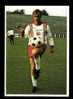 Dieter Kraus Autogrammkarte Rot weiss Essen Spieler 60er Jahre Original Signiert