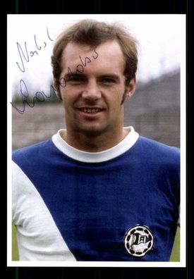 Norbert Leopoldseder Autogrammkarte Arminia Bielefeld Spieler 70er Jahre Orig Si