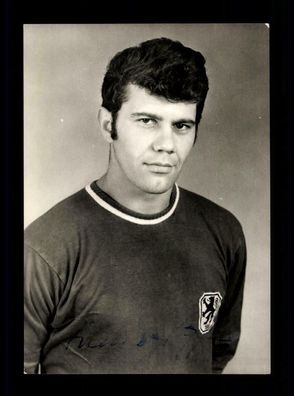 Franz Schäffner TSV 1860 München 60er Jahre Original Signiert + A 222873