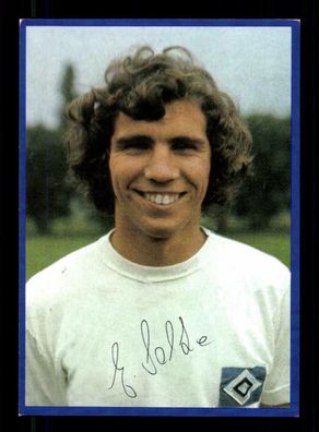 Günther Selke Autogrammkarte Hamburger SV Spieler 70er Jahre Original Sign.