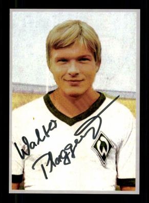 Walter Plaggemeyer Autogrammkarte Werder Bremen Spieler 60er Jahre Original Sign