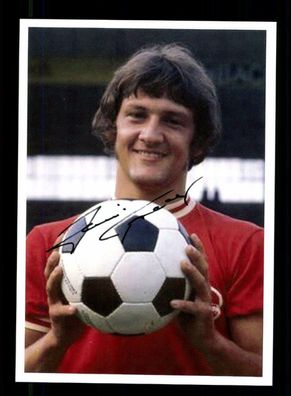 Heinz Traser Autogrammkarte Kickers Offenbach Spieler 70er Jahre Original Sign.
