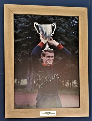 Sepp Maier Bayern München Europapokalsieger der Pokalsieger 1967 Original Sign