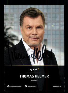 Thomas Helmer Sport 1 Werbekarte Bayern München Original Signiert + + A 222987
