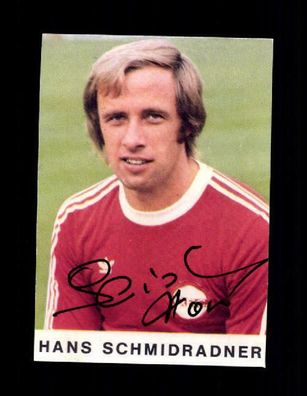 Hans Schmidradner Kickers Offenbach Original Signiert + A 223002