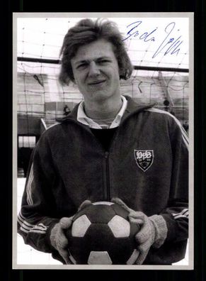 Bodo Jopp Autogrammkarte VfB Stuttgart 70er Jahre Original Signiert