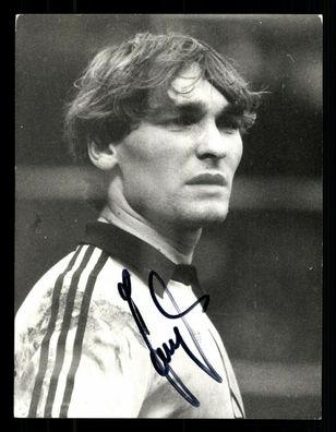 Walter Junghans Original Pressefoto FC Schalke 04 1982 Original Sign + G 35362