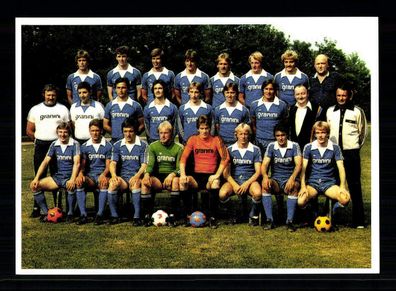 Arminia Bielefeld Mannschaftskarte 1978-79