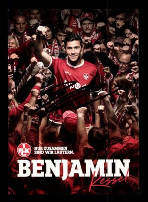 Benjamin Kessel Autogrammkarte 1 FC Kaiserslautern 2017-18 Original + A 222683