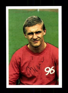 Claus Brune Hannover 96 Bergmann Automaten Sammelbild 1969 Original Signiert