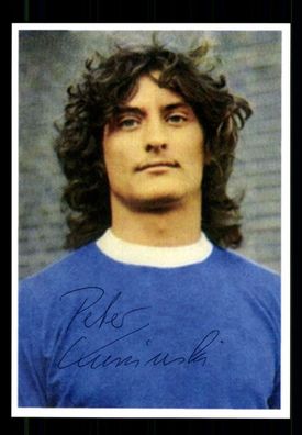 Peter Kursinski Autogrammkarte VfL Bochum Spieler 70er Jahre Original Signiert