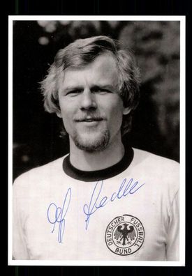 Klaus Zedler Autogrammkarte DFB Amateur Nationalspieler 70er Jahre Orig Sign.