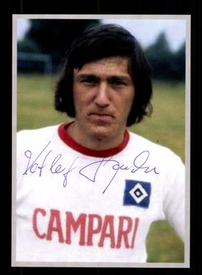 Detlev Spincke Autogrammkarte Hamburger SV Spieler 70er Jahre Original Signiert