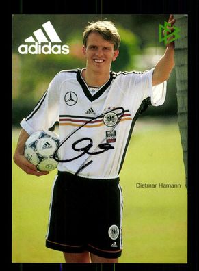 Dietmar Hamann DFB Autogrammkarte 1999 Original Signiert + A7202 + A 68264