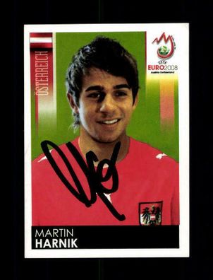 Martin Harnik Österreich Panini Sammelbild Euro 2008 Original Signiert+ A 221240