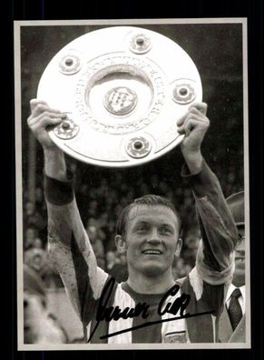 Erwin Hadewicz Autogrammkarte Bayern München Spieler 70er Jahre Original Sign 