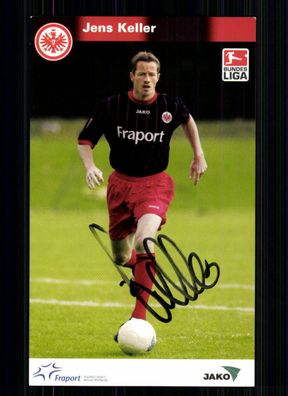 Jens Keller Autogrammkarte Eintracht Frankfurt 2003/04 Original Signi+ A 74040