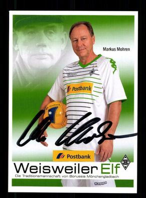 Markus Mohren Autogrammkarte Borussia Mönchengladbach Original Signiert A 222687