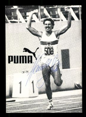 Harald Schmid Autogrammkarte Original Signiert Leichtathletik + A 221395