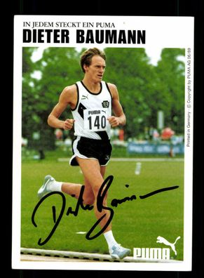 Dieter Baumann Autogrammkarte Original Signiert Leichtathletik + A 221418