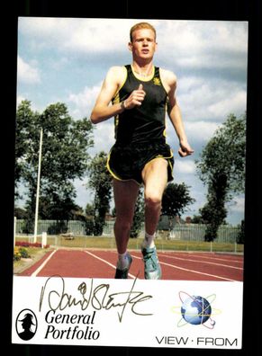 David Sharps Autogrammkarte Original Signiert Leichtathletik + A 221390