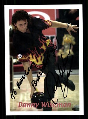 Danny Wisemann Autogrammkarte Original Signiert Bowling + G 35652