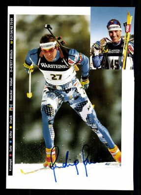 Ludwig Gredler Autogrammkarte Original Signiert Biathlon + G 36841