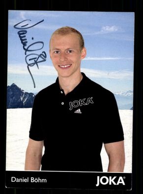 Daniel Böhm Autogrammkarte Original Signiert Biathlon + A 221610