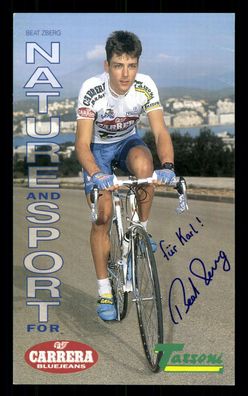 Beat Zberg Autogrammkarte Original Signiert Radsport + G 35299