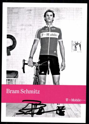 Bram Schmitz Autogrammkarte Team Telekom Radsport Original Signiert + A 222028