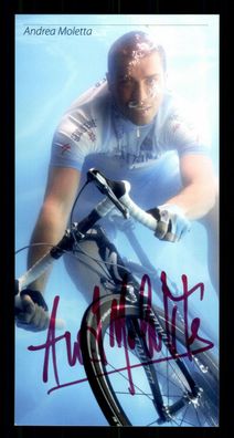 Andrea Moletta Autogrammkarte Original Signiert Radsport + G 35300