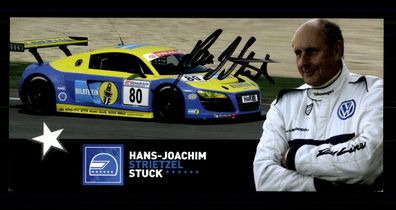 Hans Joachim Stuck Formel 1 1974-1979 Autogrammkarte Original Signiert + G 35198