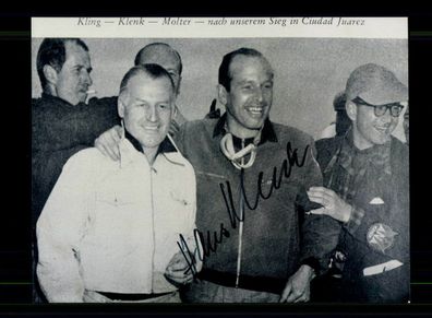 Hans Klenk 1919-2009 Foto Formel 1 1952 Original Signiert + A 222947