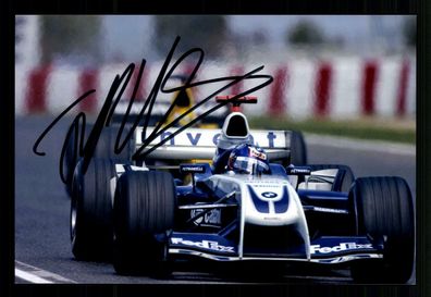 Juan Pablo Montoya Formel 1 Fahrer 2001-2006 Foto Original Signiert + G 35762