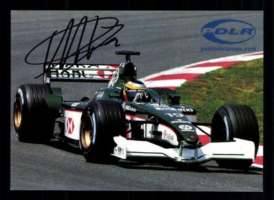 Pedfro de la Rosa Formel 1 Fahrer 1999-2012 Original Signiert + G 35772