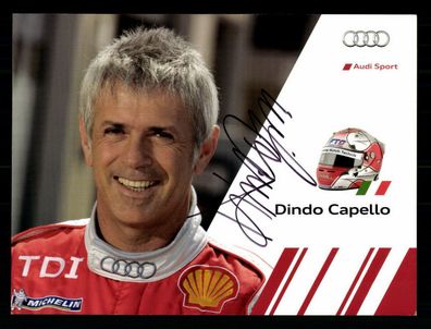 Dindo Capello Autogrammkarte Original Signiert Motorsport + G 35223