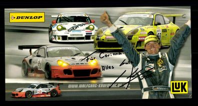 Wolfgang Kaufmann Autogrammkarte Original Signiert Motorsport + G 35243