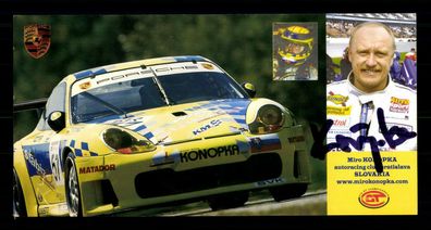 Mirko Konopka Autogrammkarte Original Signiert Motorsport + G 35226