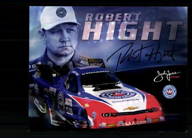 Robert Hight Autogrammkarte Original Signiert Motorsport + G 35757