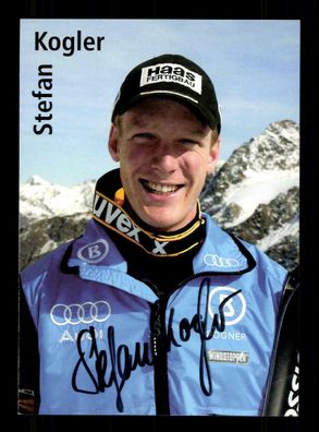 Stefan Kogler Autogrammkarte Original Signiert Skialpine + A 221552